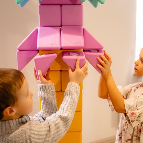 TUKI_Big_Magnetic_Blocks_Set_Palm_Tree_Build
