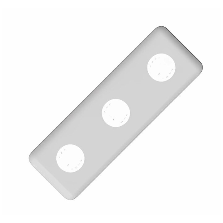 TUKIRegularMagneticBlocksSet-48ElementsGreyRectangle