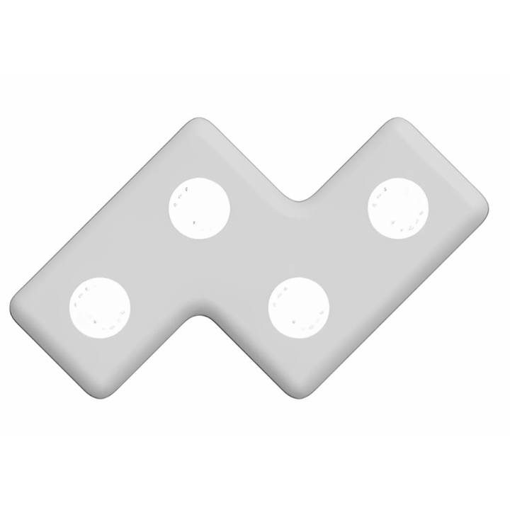 TUKIRegularMagneticBlocksSet-48ElementsGreyZ