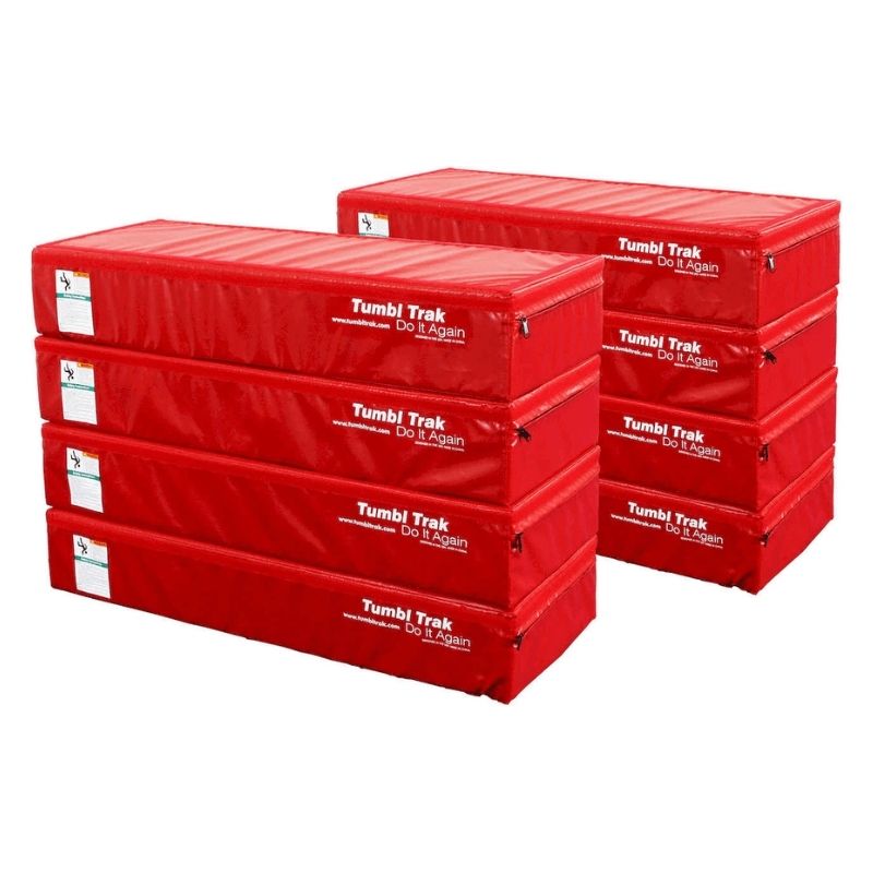 Tumbl Trak Booster Block - Single Block - Eight Red Block
