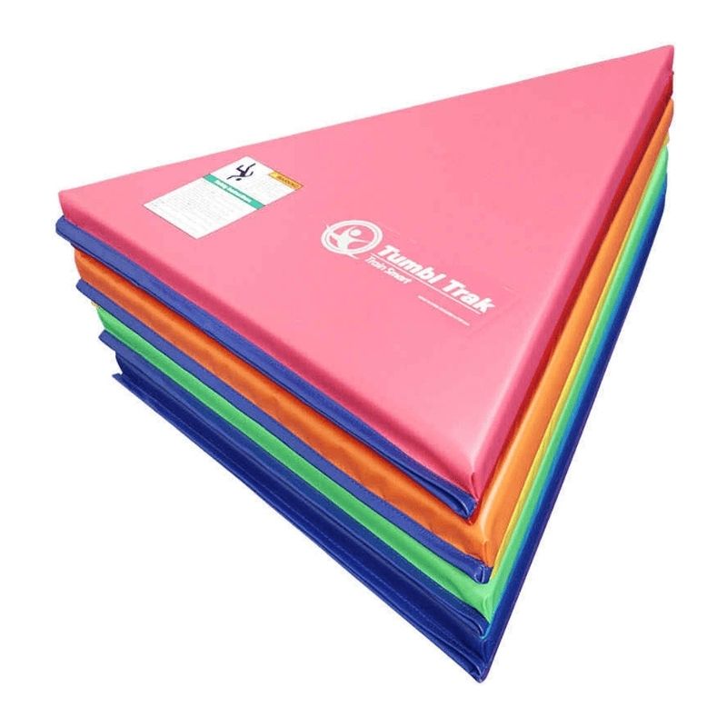 Tumbl Trak Rainbow Pizza Mat - Landscape Piled PIzza Slices