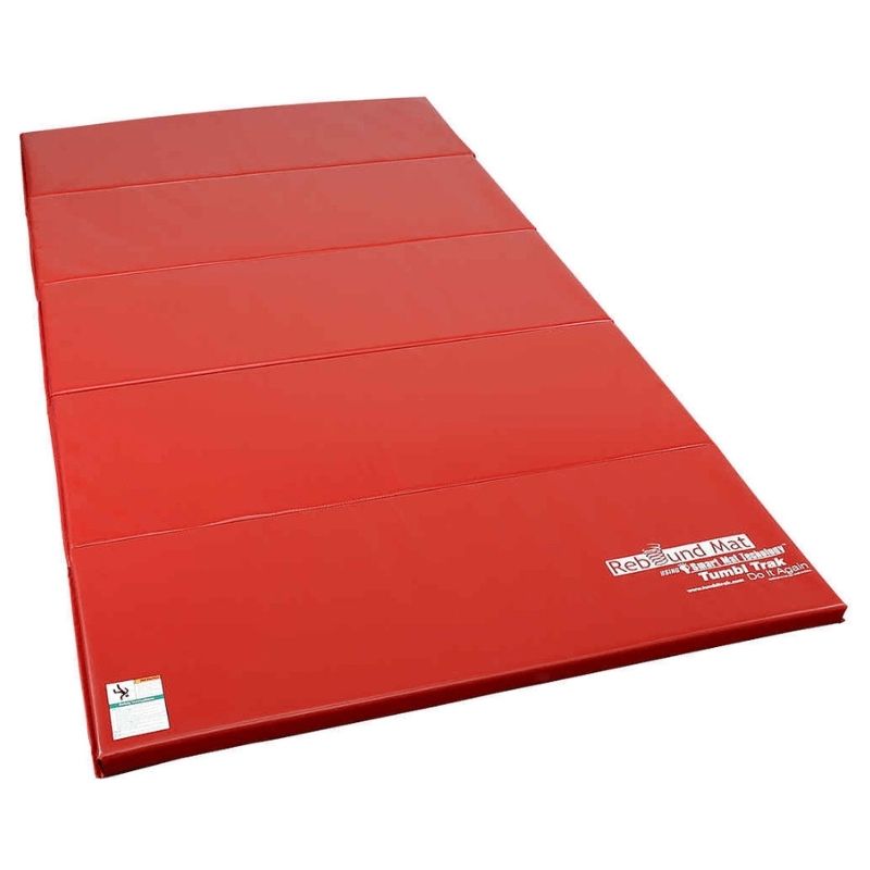 Tumbl Trak Rebound Mat - Landscape View Red