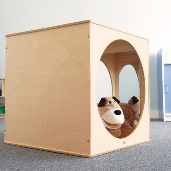 Whitney Brothers Kaleidoscope Play House Cube Side View
