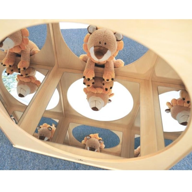 Whitney Brothers Kaleidoscope Play House Cube Inside View