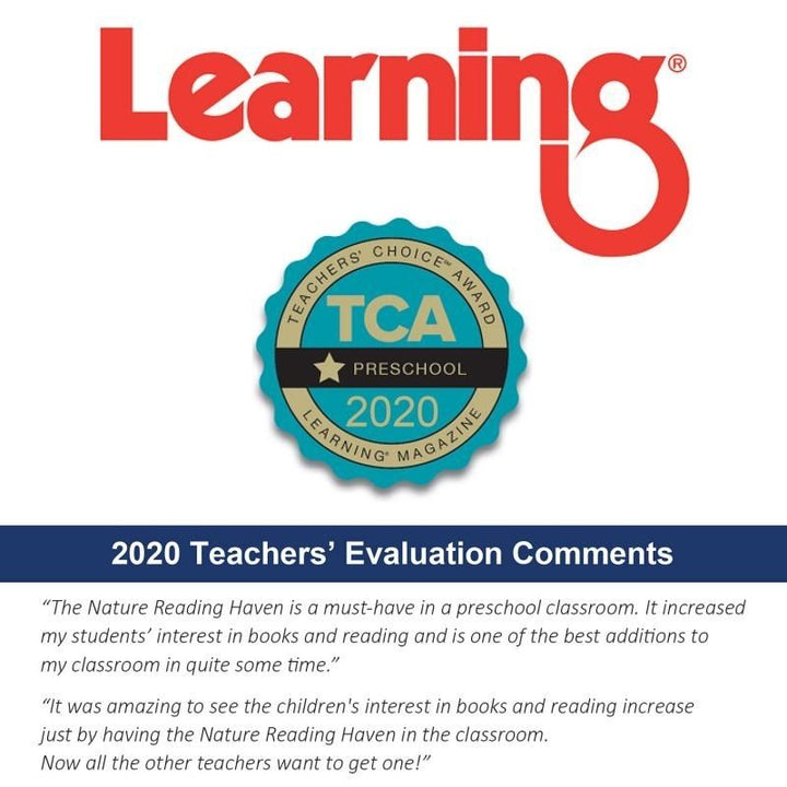 Whitney Brothers Nature Reading Haven Teachers Choice Awards
