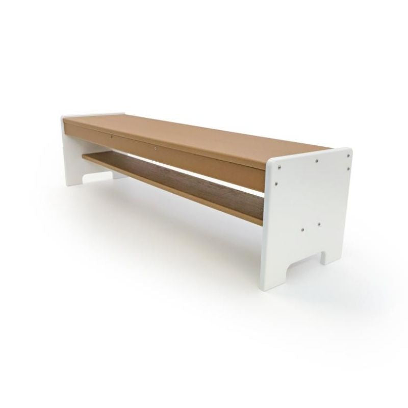 Whitney Brothers outdoored Bench - Clean Landscape View