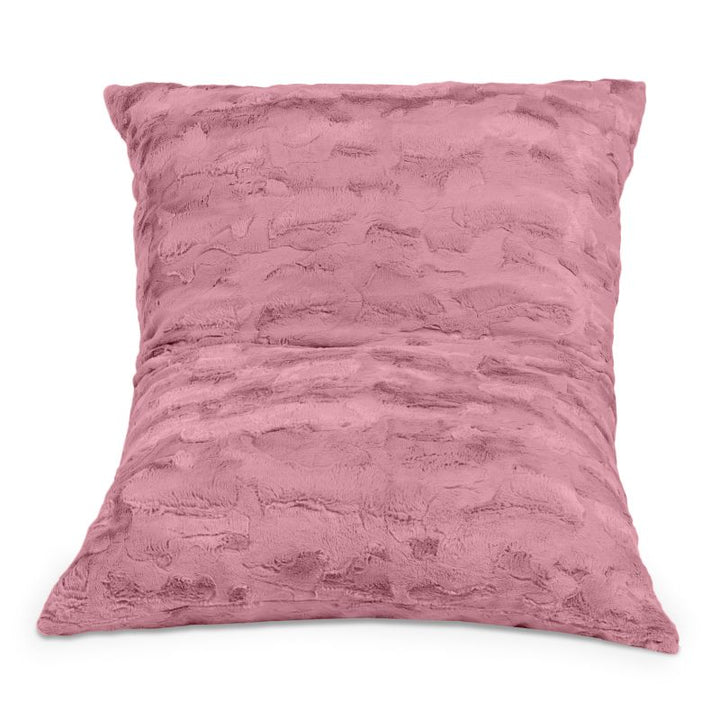 CrashPuff by Raven-Symoné kids faux fur floor lounger cover in the Wild Rose colourway