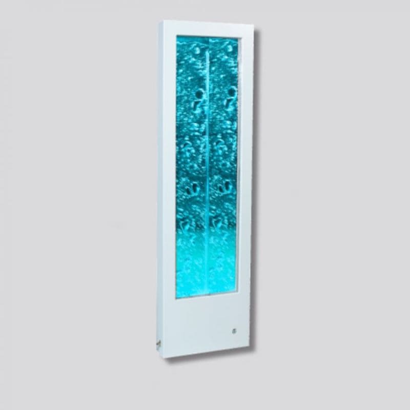 Experia IRiS LED Bubble Wall wall-mounted interactive sensory room light showing the full unit, compatible with all IRiS Talkers for wireless colour and bubble flow control