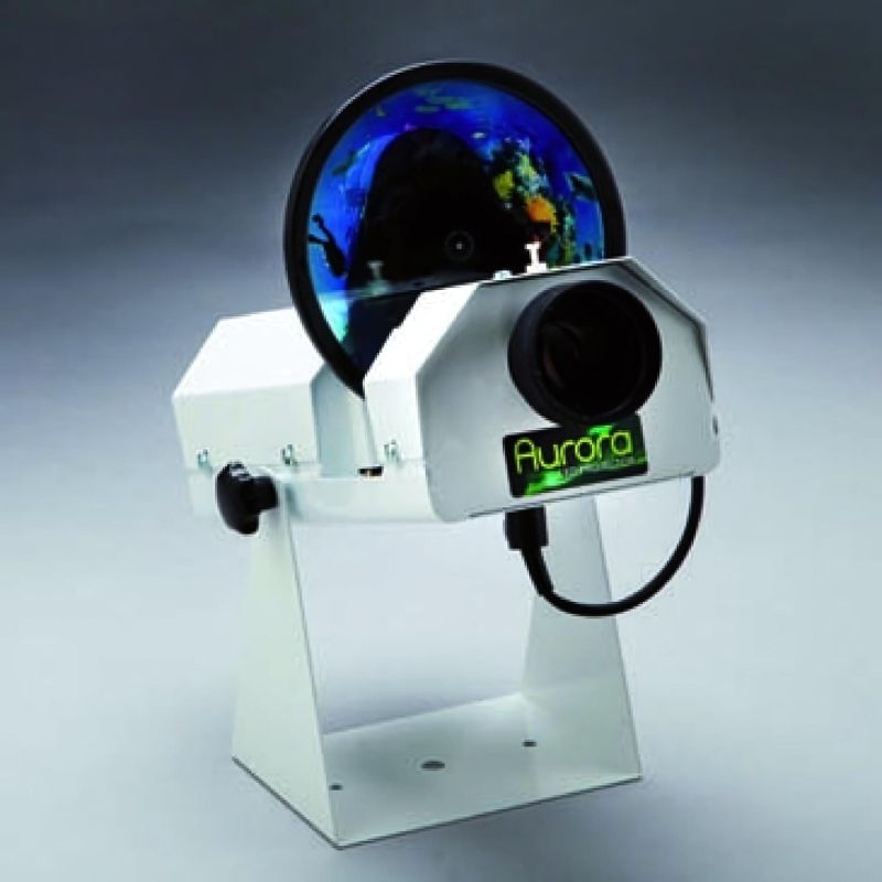 Experia Premium Sensory Room Aurora LED Projector Bundle projecting effect wheel imagery onto walls as part of the complete multi-sensory room package