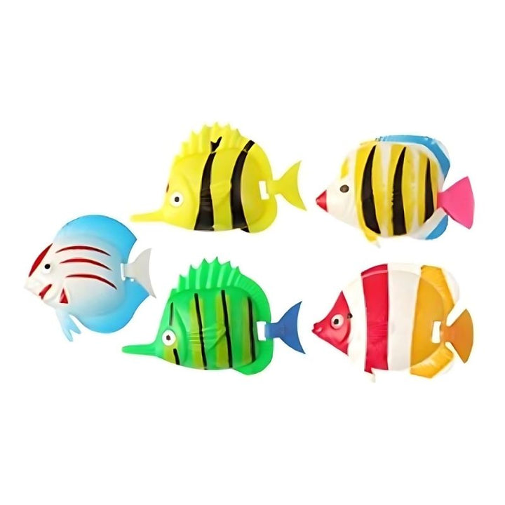 Experia Superactive LED Bubble Tube with optional swimming fish add-on, showing the aquarium-style visual display enhancement available for the sensory bubble tube
