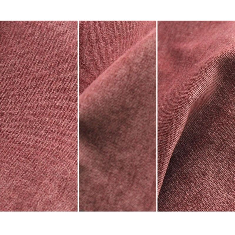 Close-up of Go Coconut - The Coconut in Rose Blush showing the soft Durable Micro Velveteen fabric texture and micro-brushed finish of the machine-washable removable Canadian play couch cover