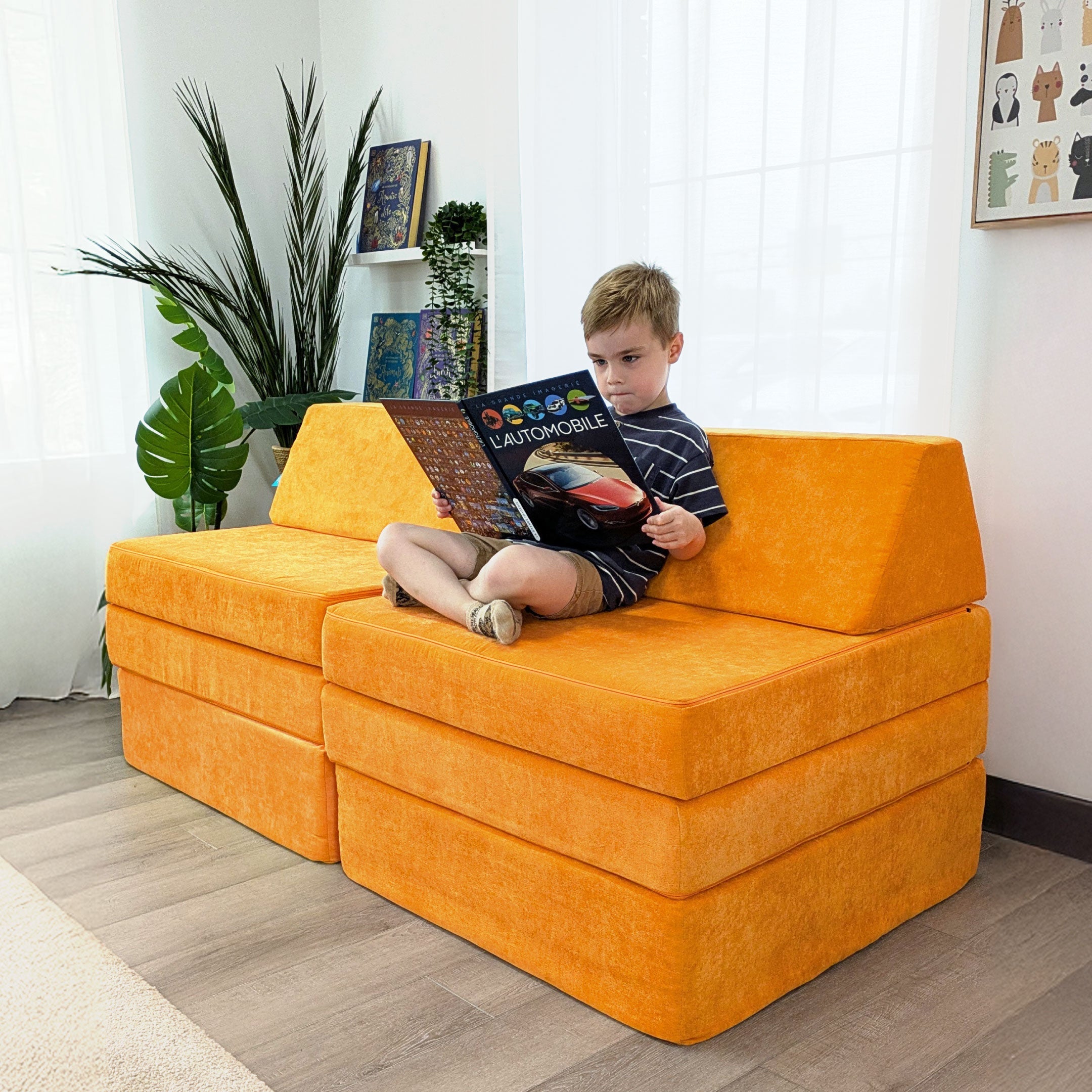 Go Coconut Maxi Bundle | Play Couch & Bounce Pad | The Sensory Supply