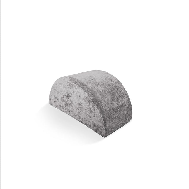Go Coconut Mega Rocker kids foam rocker in Rhino Tango, landscape view showing the half-circle arch for vestibular and active play