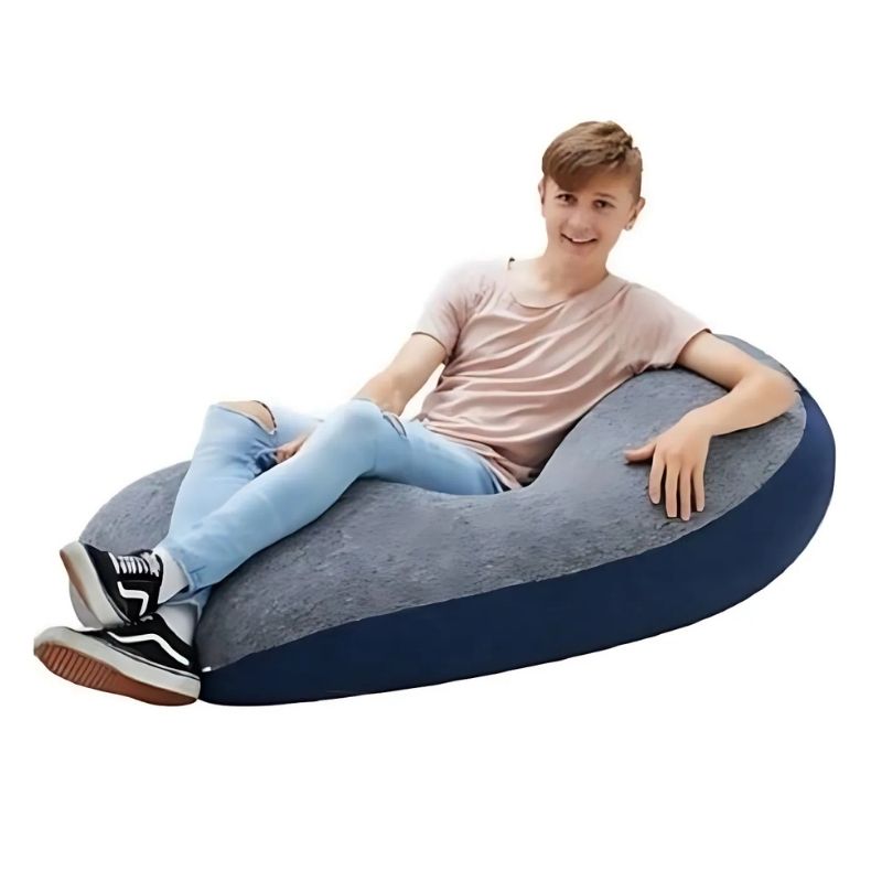HABA Pro Cuddler Lounging Bean Bag shown as a body-adaptive sensory bean bag for flexible seating in therapy rooms, classrooms, and home use