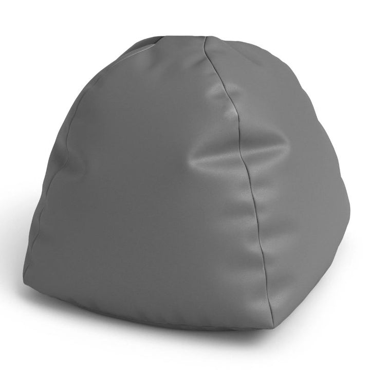Charcoal Jaxx Gumdrop bean bag chair, foam-filled sensory seating for schools and homes