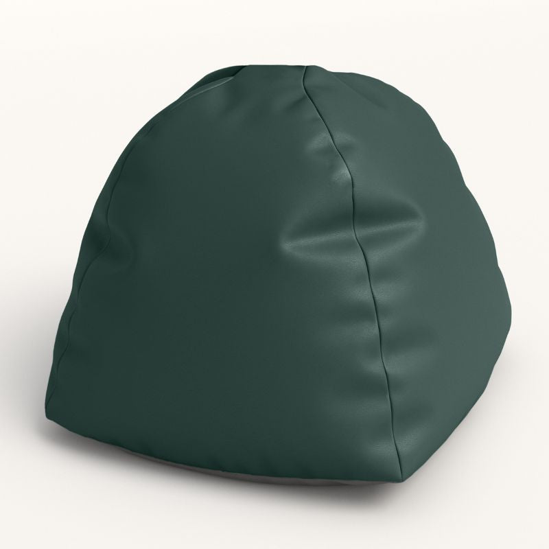 Jaxx Gumdrop bean bag chair in dark teal, sensory seating for classrooms and calming corners