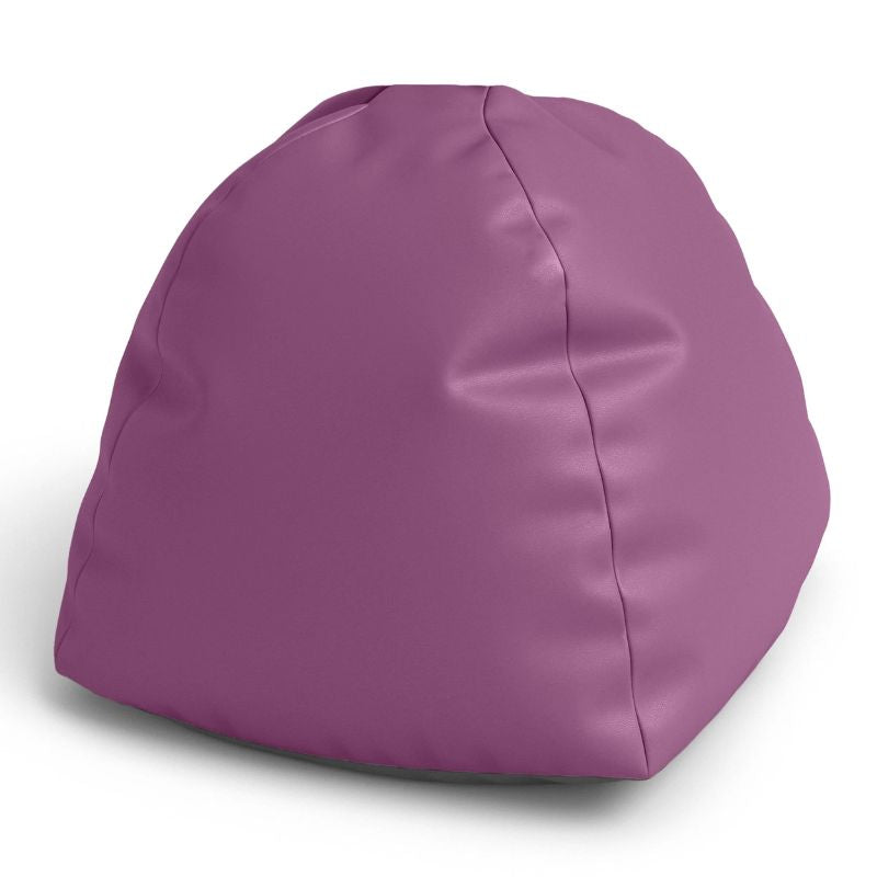 Purple Jaxx Gumdrop bean bag chair, a cozy sensory seat for classrooms and calming corners