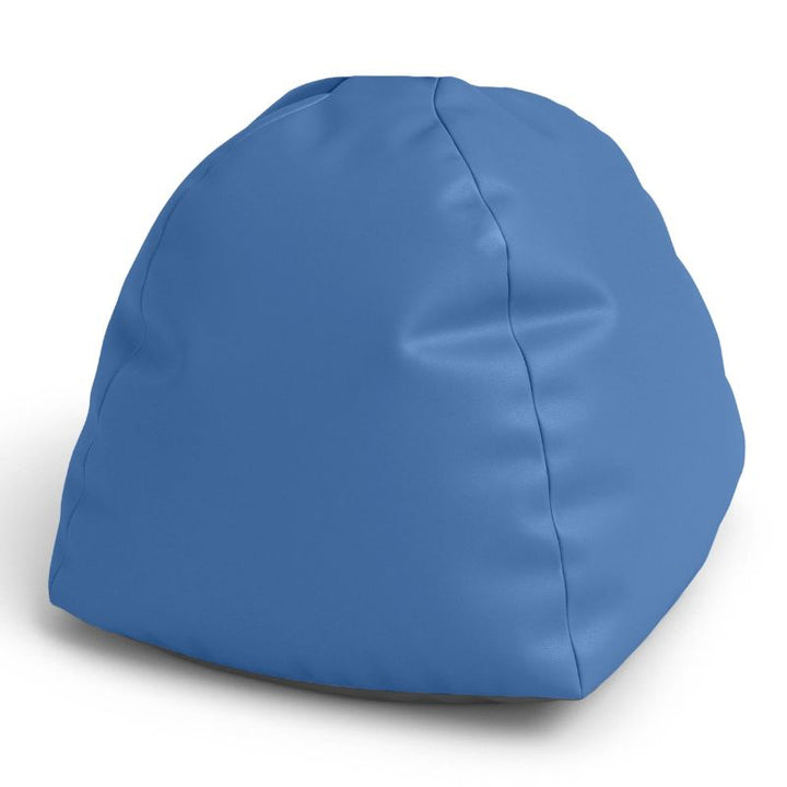 Jaxx Gumdrop bean bag chair in sky blue, sensory seating for kids across North America