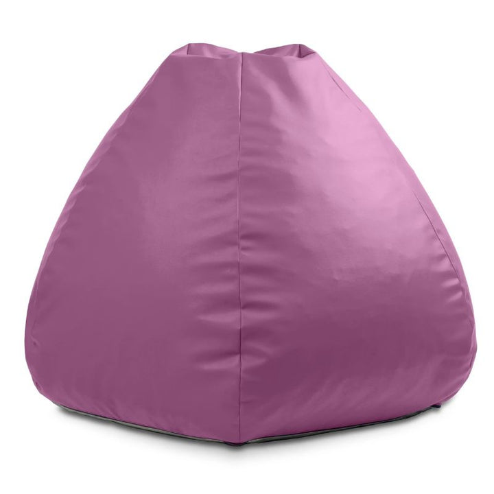 Purple Jaxx Gumdrop kids bean bag chair, foam-filled vinyl seating for kids