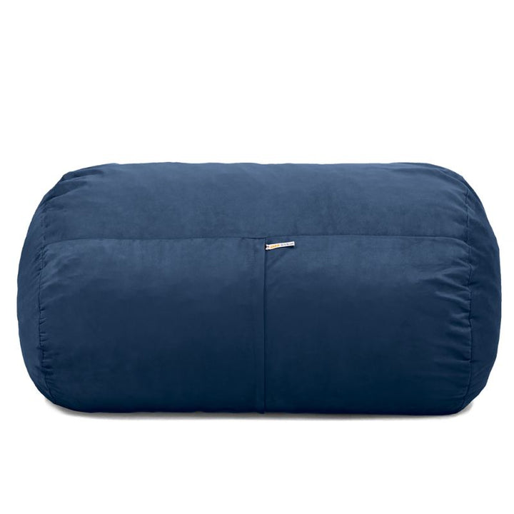 Jaxx Lounger 4ft kids bean bag chair in Navy microsuede, a washable deep pressure seat for home and school use