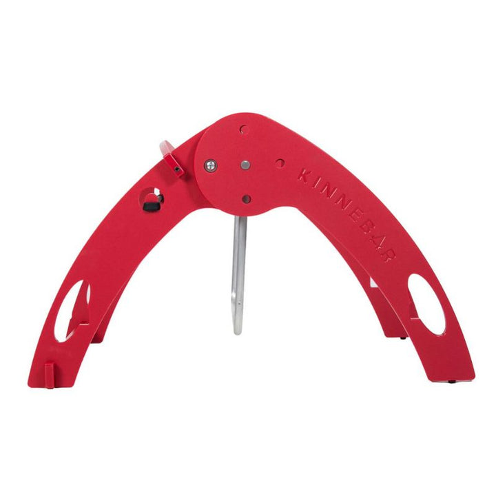 Kinnebar K200 Foot Swing with optional stability straps included, showing the no-strap freestanding design with additional securing option