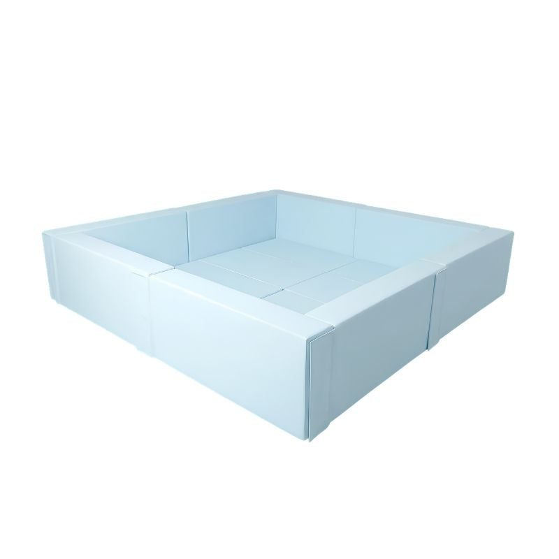 IGLU Large Square Ball Pit in baby blue, a large foam ball pit for sensory and motor play across North America