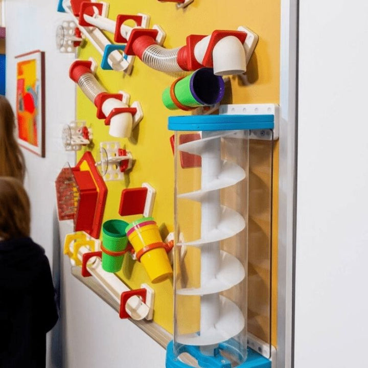 LiteZilla MagWiz Magnet Wall full-width installation in a sensory room or play space across North America