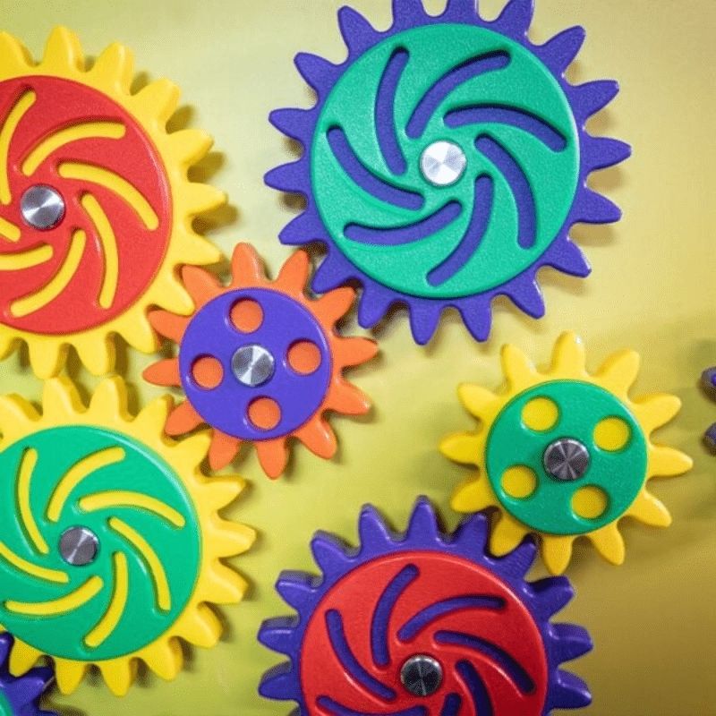 LiteZilla MagWiz Magnet Wall mounted in a classroom or learning environment, demonstrating STEM wall installation