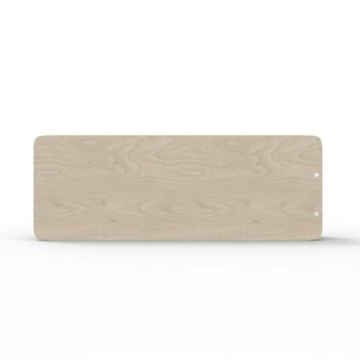 LiteZilla Wooden Storage Box measuring 24 x 9 x 9 inches, shown in context as a compact LitePin organizer for therapy rooms and classrooms