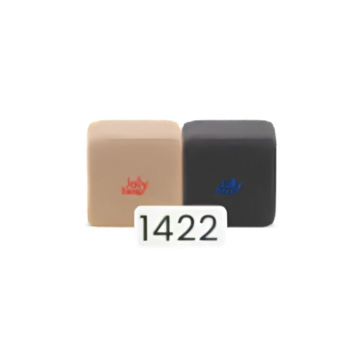 JollyHeap Pixi magnetic building blocks for toddlers shown in the tan and charcoal colour combination, one of 36 available colour options