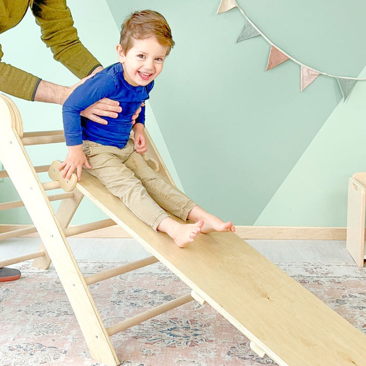 Sapiens Child - CRANBERRY CLIMBER - Montessori Wooden Triangle