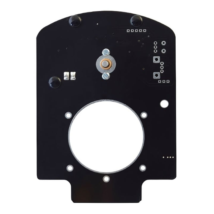 OPTIKinetics 1/2 RPM Magnetic Active Gate Wheel Rotator second close-up view showing the rotator body and Active Gate connection mechanism for OPTIKinetics Solar LED projectors