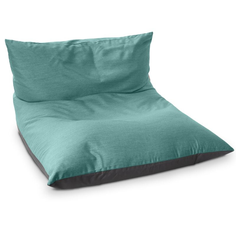 Jaxx Finster outdoor bean bag chair in Breeze Sunbrella fabric