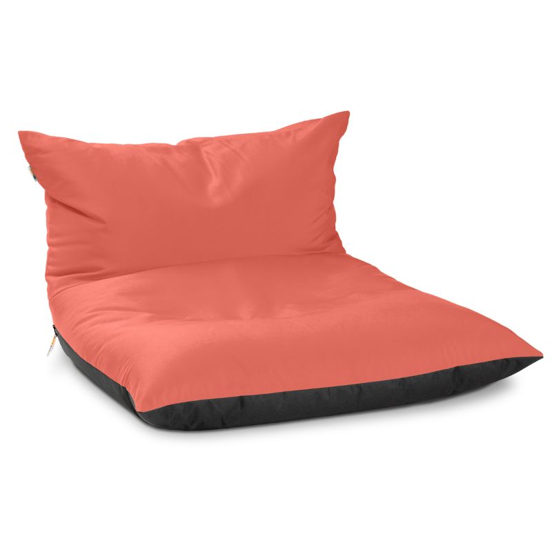 Jaxx Finster outdoor bean bag chair in flamingo Sunbrella fabric