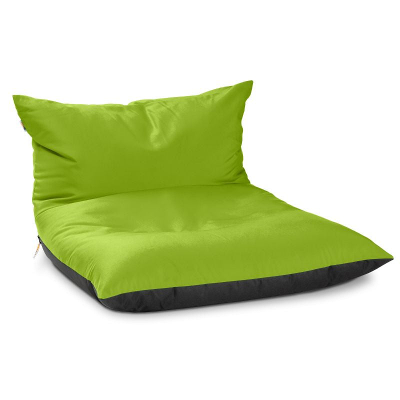 Jaxx Finster outdoor bean bag chair in Lime Sunbrella fabric