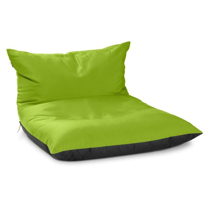 Jaxx Finster outdoor bean bag chair in Lime Sunbrella fabric