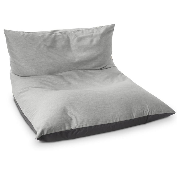 Jaxx Finster outdoor bean bag chair in Slate Sunbrella fabric