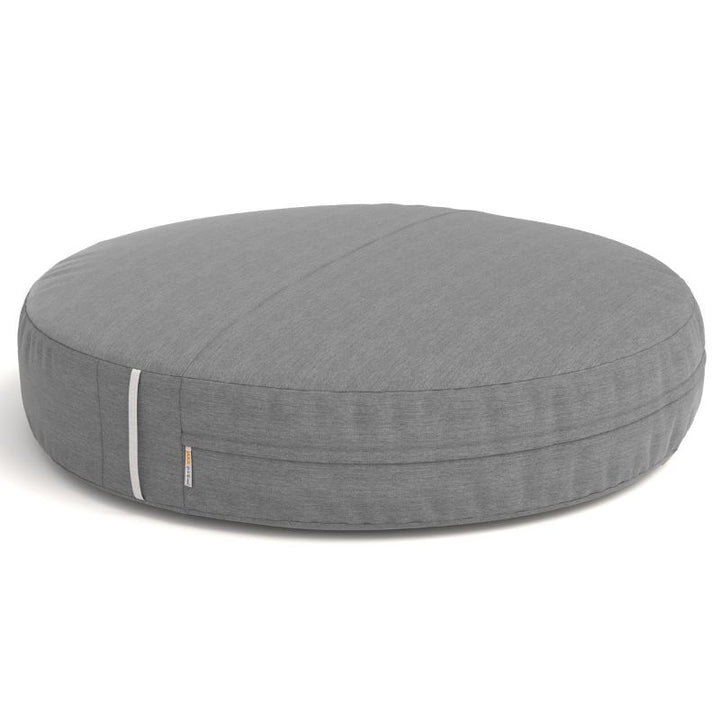 Jaxx Cocoon Outdoor bean bag in Charcoal outdoor fabric, sensory seating for outdoor spaces and pool decks
