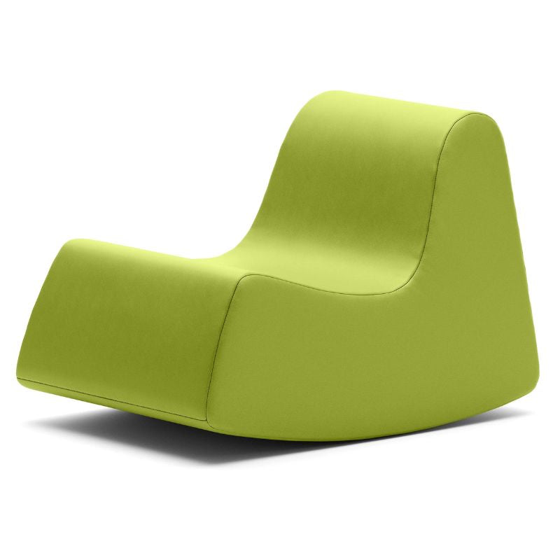 Green Jaxx Midtown Rocker, a sensory rocking chair for kids designed for active seating and focus