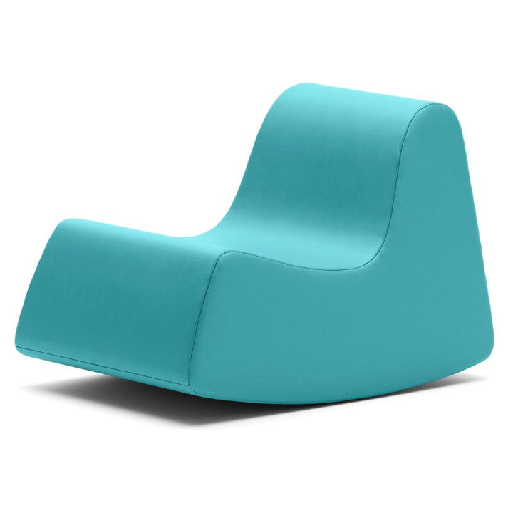 Teal Jaxx Midtown Rocker, a sensory rocking chair for kids for classroom and therapy room seating