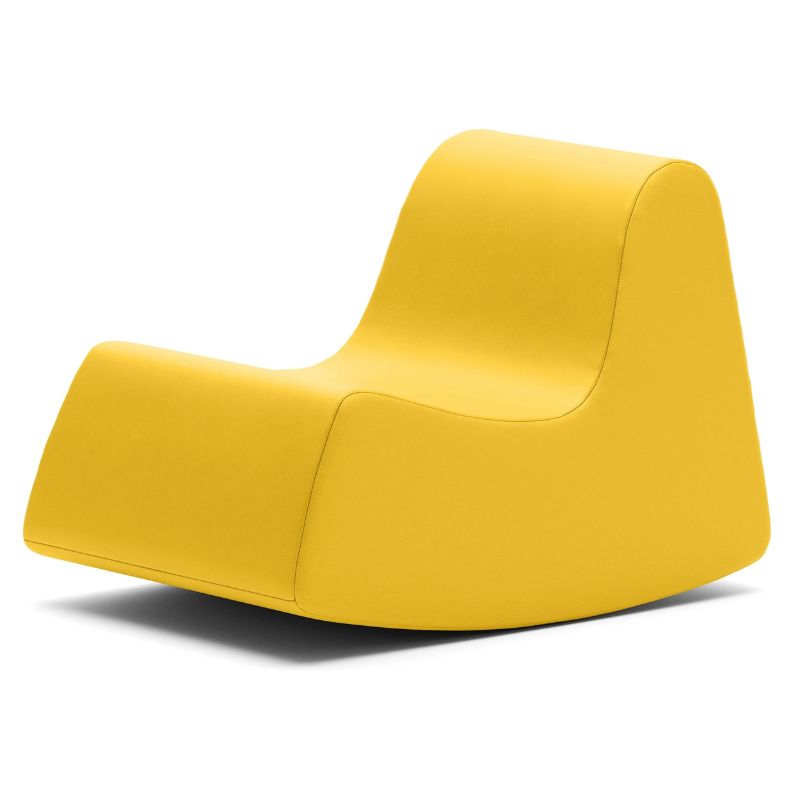 Yellow Jaxx Midtown Rocker, a sensory rocking chair for kids designed for active learning seating