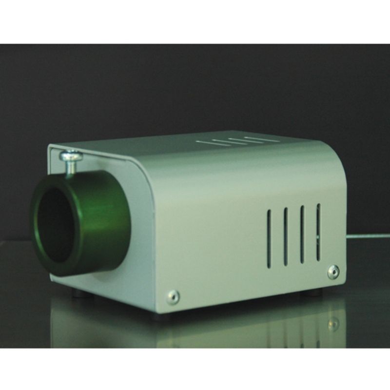 Southpaw LED 1000 Light Source close-up detail view, a two-button colour-cycling LED light source for the Southpaw Fiber Optic Tunnel and sensory room equipment