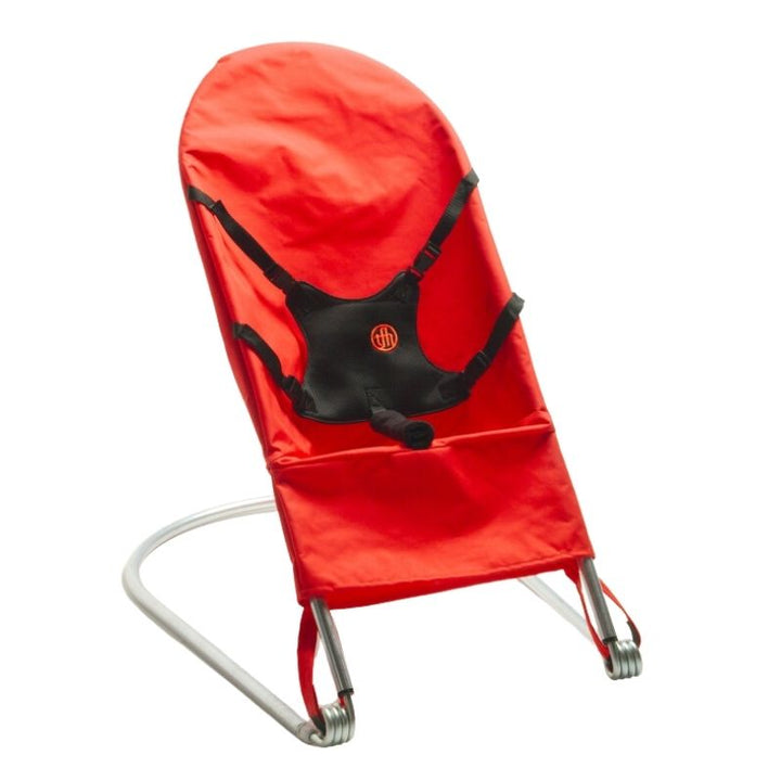 TFH Bouncing Chair Replacement Cover in large red front view, fits the Large TFH Bouncing Chair frame for children up to age 9