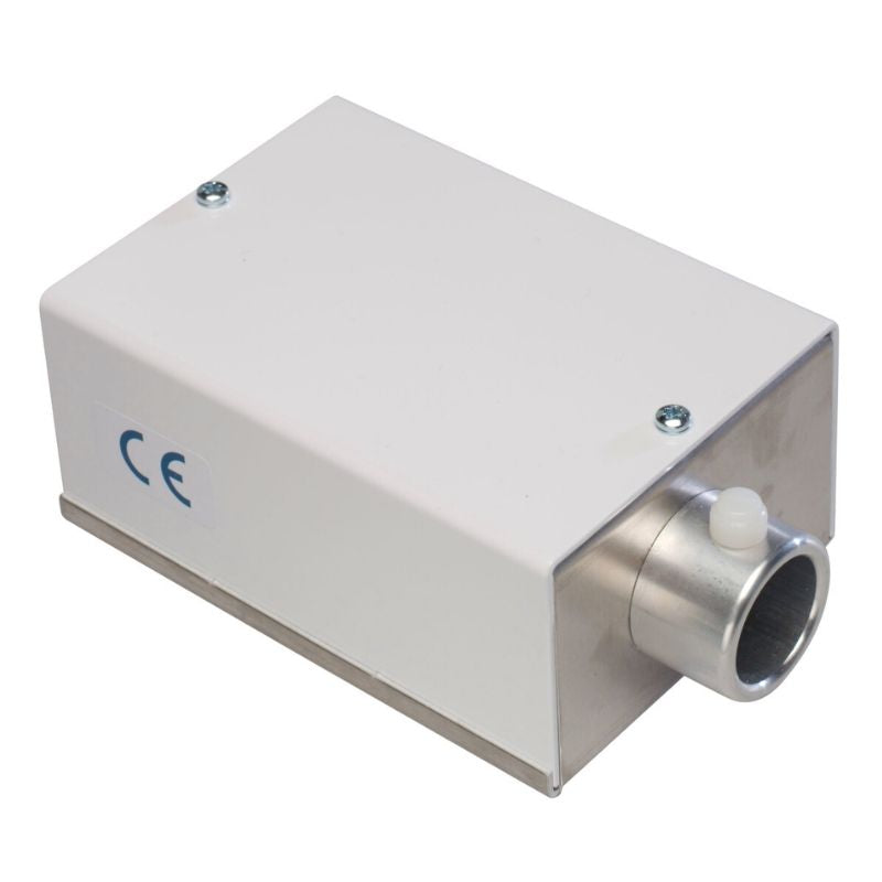 TFH Sparkle Light Source for fibre optic tails shown in a clean landscape view, displaying the LED controller unit with built-in wireless receiver for sensory room fibre optic installations