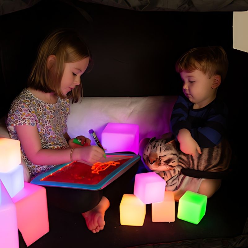 TTS Vibrating Weighted Lap Buddy from the Calming Sensory Pod Starter Collection, delivering deep pressure and tactile input to support sensory regulation and nervous system calm