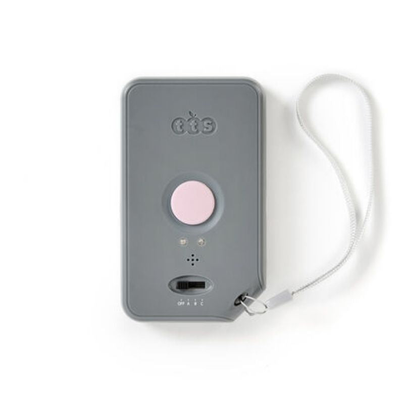 TTS ClassCast headset and transmitter charging via USB-C, supporting full-day classroom audio sessions without battery interruption