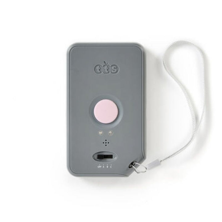 TTS ClassCast headset and transmitter charging via USB-C, supporting full-day classroom audio sessions without battery interruption