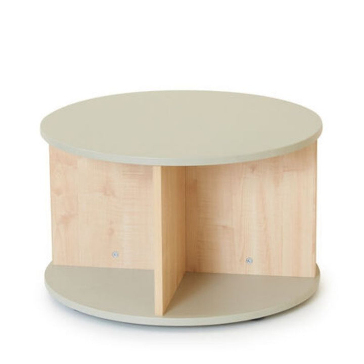 TTS Elements Toddler Round Location Station - clean product view of the child-safe circular storage unit for early years classrooms and home play areas