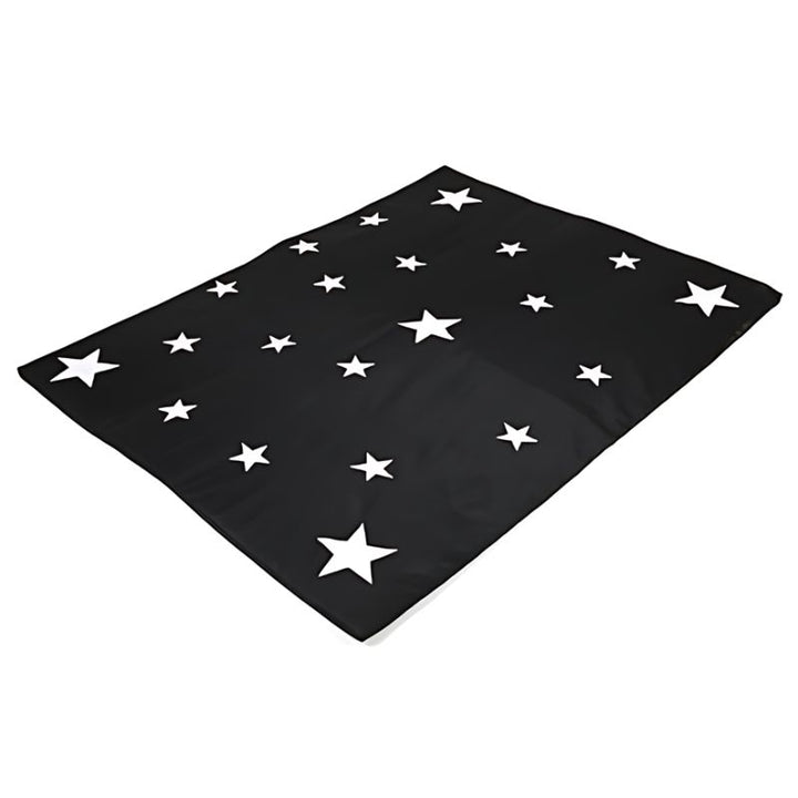 TTS Glow in the Dark Mat measuring 150 x 200 cm shown to scale in a classroom or therapy room floor setting