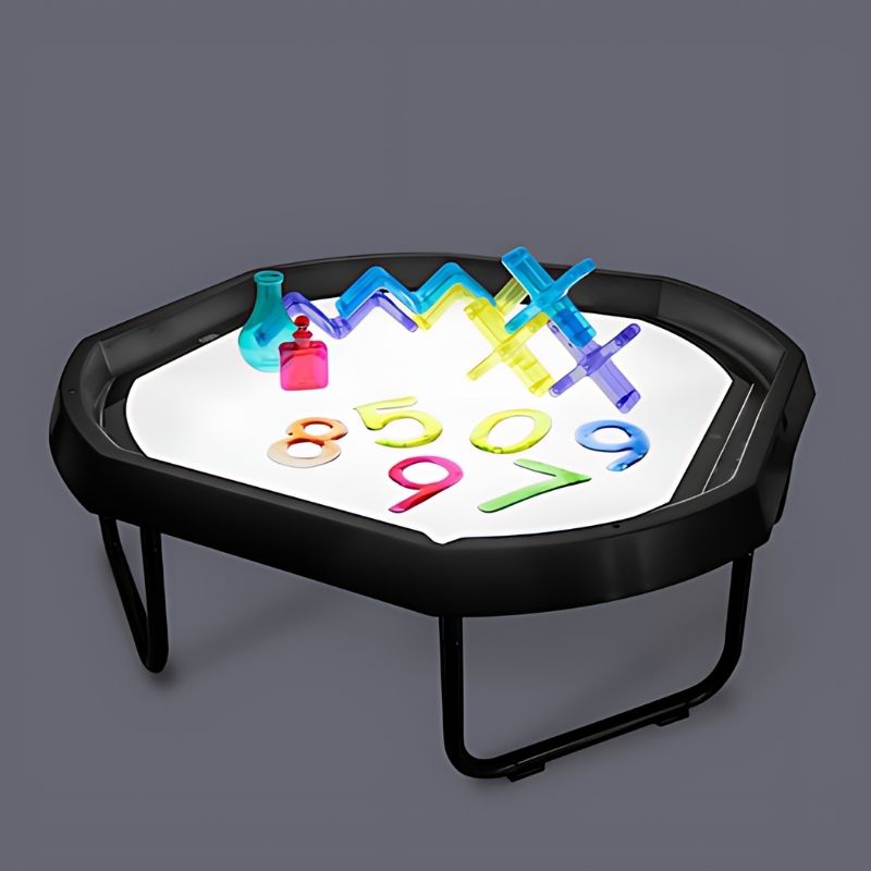 TTS Active World Tray Light Panel landscape view showing dimmable LED lighting for early years sensory learning